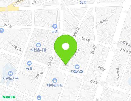 경상남도 사천시 사천읍 정의1길 4 (거창한의원) 지도