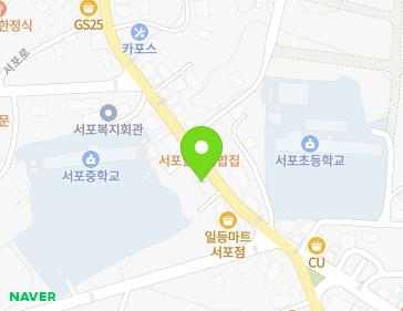 경상남도 사천시 서포면 서포로 291 지도