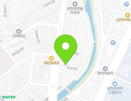 경상남도 사천시 한내3길 4-3 (선구동, 합동목공소) 지도
