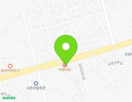 경상남도 사천시 해안관광로 524 (송포동, 송포가든) 지도