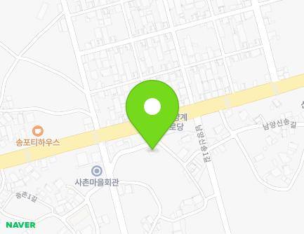 경상남도 사천시 남양사촌길 9 (송포동) 지도