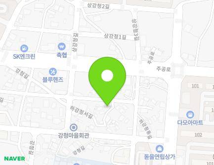 경상남도 사천시 하강청서길 14 (용강동, 토시리) 지도
