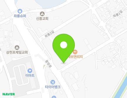 경상남도 사천시 좌룡2길 9 (좌룡동, 퀸가구프라자) 지도