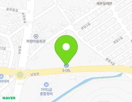 경상남도 사천시 남일로 161 (향촌동, 향촌주유소) 지도