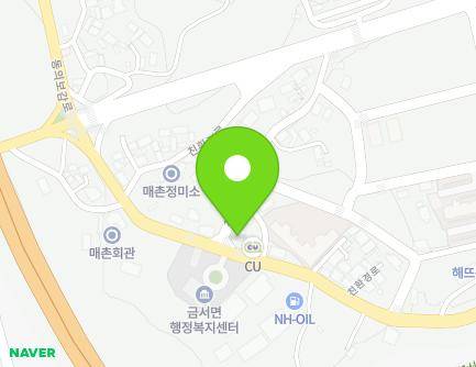 경상남도 산청군 금서면 친환경로 2535 (금서치안센터) 지도