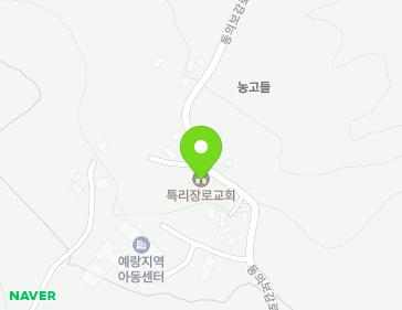 경상남도 산청군 금서면 동의보감로312번길 19 (특리교회) 지도