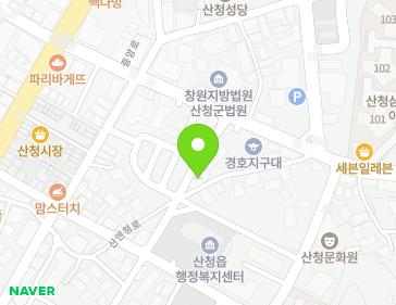 경상남도 산청군 산청읍 중앙로 32 (산청교회) 경상남도 산청군 산청읍 중앙로 32 (산청교회) 지도