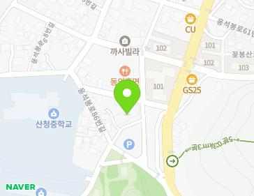 경상남도 산청군 산청읍 웅석봉로 74-11 (지산아트빌라) 지도