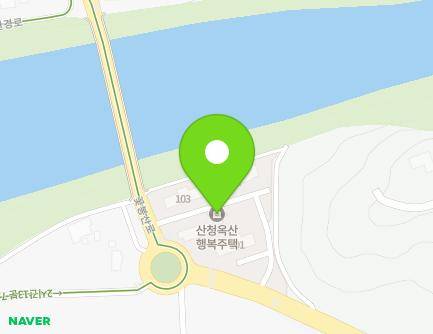 경상남도 산청군 산청읍 꽃봉산로 39 (산청옥산LH아파트) 지도