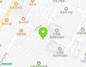 경상남도 산청군 산청읍 산엔청로 36 (지영아파트) 지도