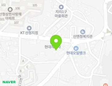 경상남도 산청군 산청읍 중앙로 62 (산엔청청년베이스캠프) 지도