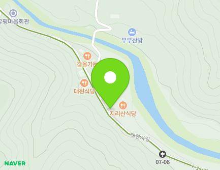 경상남도 산청군 삼장면 대원사길 562 (풀꽃나무) 지도