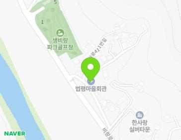 경상남도 산청군 생비량면 비량로411번길 12 (법평마을회관) 지도