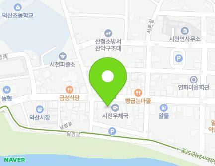 경상남도 산청군 시천면 남명로 204 (후생당약방) 지도