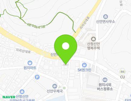 경상남도 산청군 신안면 원지로4번길 2 (예의원) 지도