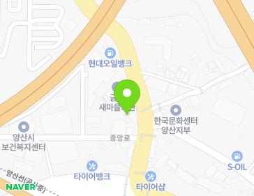 경상남도 양산시 중앙로 11 (다방동) 지도