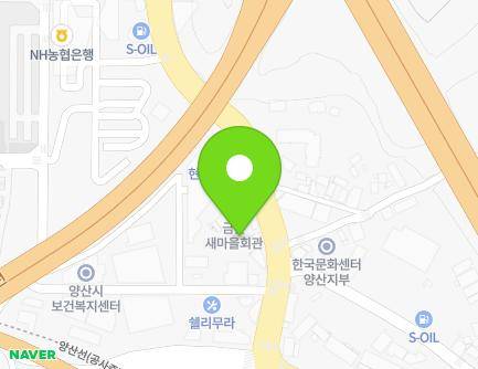 경상남도 양산시 중앙로 13-2 (다방동, 현대택배) 지도