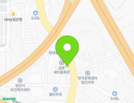 경상남도 양산시 중앙로 13-1 (다방동, 효석공인중개사) 지도