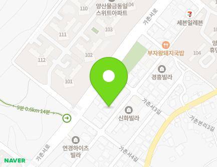 경상남도 양산시 물금읍 가촌서8길 57 (휴먼빌라2차) 지도