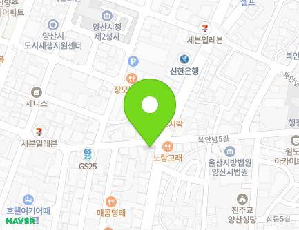 경상남도 양산시 북안남4길 1 (북부동, 김대영치과) 지도