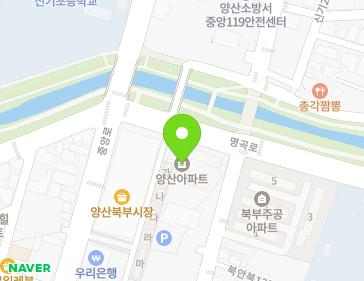 경상남도 양산시 북안북7길 39 (북부동, 정랑주택조합) 지도