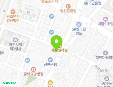 경상남도 양산시 중앙로 179 (북부동, 하얀이치과의원) 지도