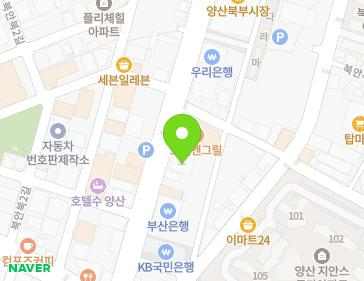 경상남도 양산시 중앙로 206 (북부동) 지도