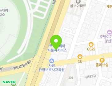 경상남도 양산시 양산대로 822 (북부동) 지도