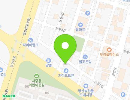 경상남도 양산시 삼성1길 17 (북정동, 보건약국) 지도