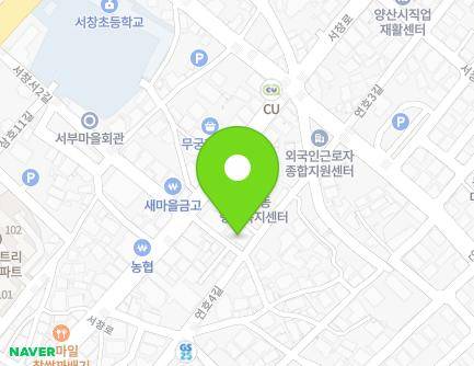 경상남도 양산시 연호4길 16-4 (삼호동, 서창우체국) 지도