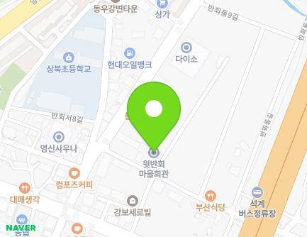 경상남도 양산시 상북면 반회동7길 7 (윗반마을회관) 지도