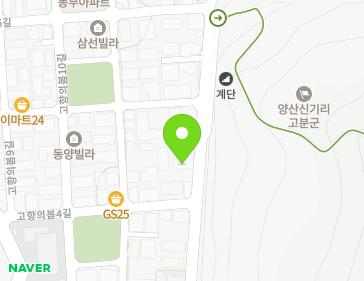 경상남도 양산시 고향의봄2길 47 (신기동, 동산빌라) 지도