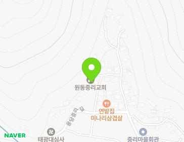 경상남도 양산시 원동면 용당중리길 109-9 (원동중리교회) 지도