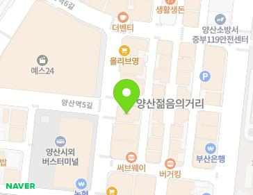경상남도 양산시 양산역1길 14 (중부동, 삼성생명) 지도