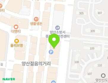 경상남도 양산시 양산역로 85 (중부동, 시티타워) 지도