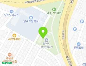 경상남도 양산시 양주3길 36 (중부동, 양산시청소년회관) 지도