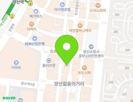 경상남도 양산시 양산역3길 16 (중부동, 이재학치과) 지도