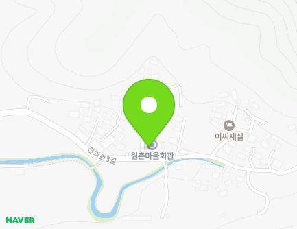 경상남도 의령군 화정면 진의로3길 29 (원촌마을회관) 지도
