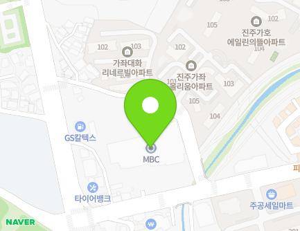 경상남도 진주시 가호로 13 (가좌동, MBC경남진주) 지도