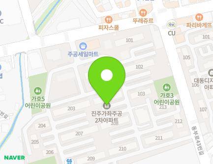 경상남도 진주시 가호로 26 (가좌동, 진주가좌주공아파트) 지도