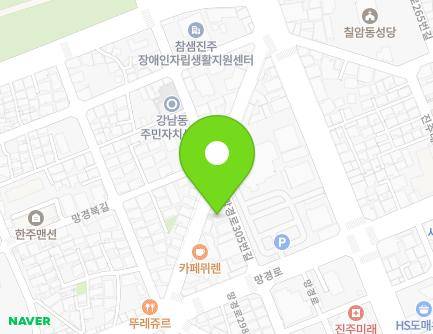 경상남도 진주시 망경로305번길 7 (강남동) 지도