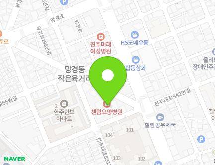 경상남도 진주시 진주대로941번길 8 (강남동, 센텀병원) 지도