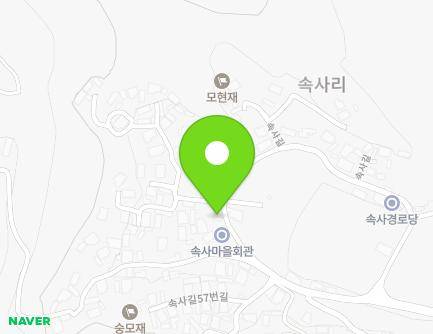 경상남도 진주시 금산면 속사길 65 지도