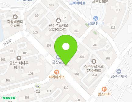 경상남도 진주시 금산면 중천로 83 지도