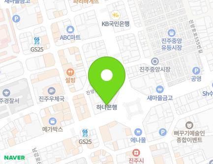 경상남도 진주시 진양호로 535 (대안동) 지도