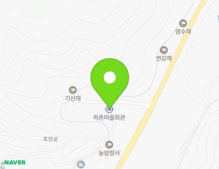 경상남도 진주시 대평면 호반로 975-34 (하촌경로당) 지도