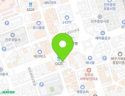 경상남도 진주시 남강로659번길 16-1 (동성동) 지도