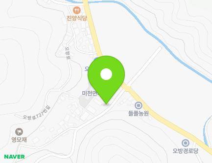 경상남도 진주시 미천면 오방로 729 (미천보건소) 지도