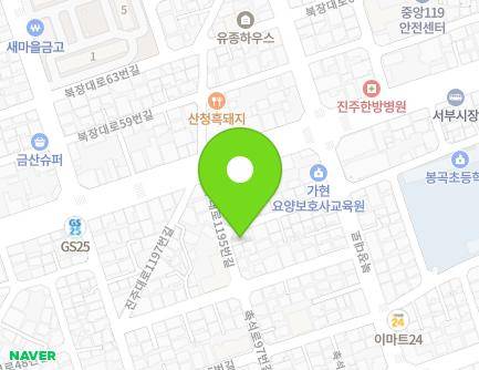 경상남도 진주시 진주대로1195번길 7 (봉곡동, 원양빌라) 지도