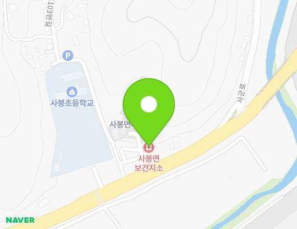경상남도 진주시 사봉면 사군로 107 (사봉보건지소) 지도